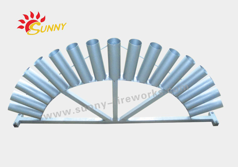 Aluminum roman candles racks