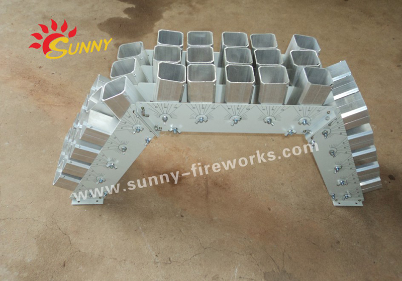 2 inch Aluminum single shot racks